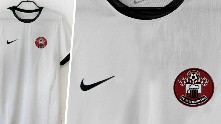 Thekenmannschaft Trikots von Nike mit eigenem Aufdruck