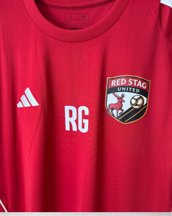 Training Jersey Bedruckung auf der Brust