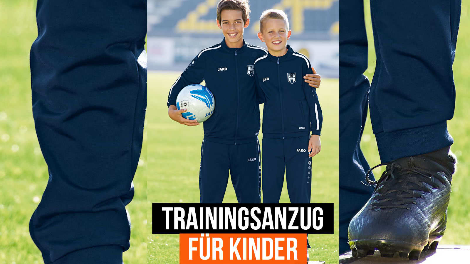 Wie fallen die Trainingsanzüge für Kinder aus?