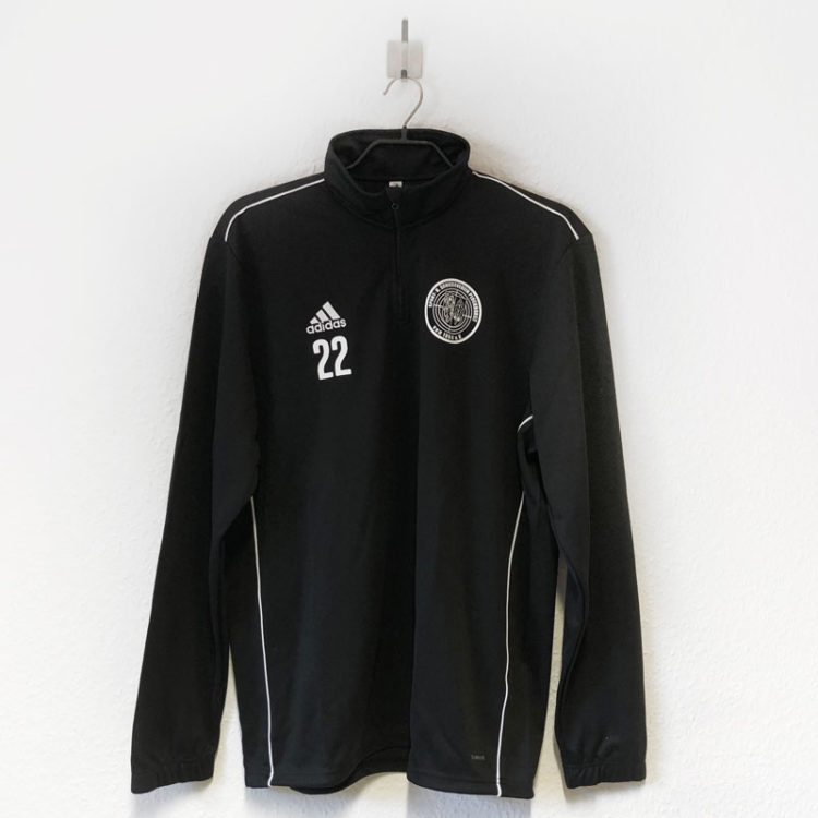 adidas Training Top mit Vereinswappen und Nummern