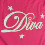 Das Diva Logo zum Trikot Druck (Bedruckung)
