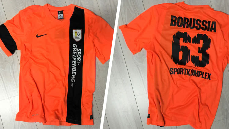 Das Trikot Druck Beispiel Borussia Sportkomplex