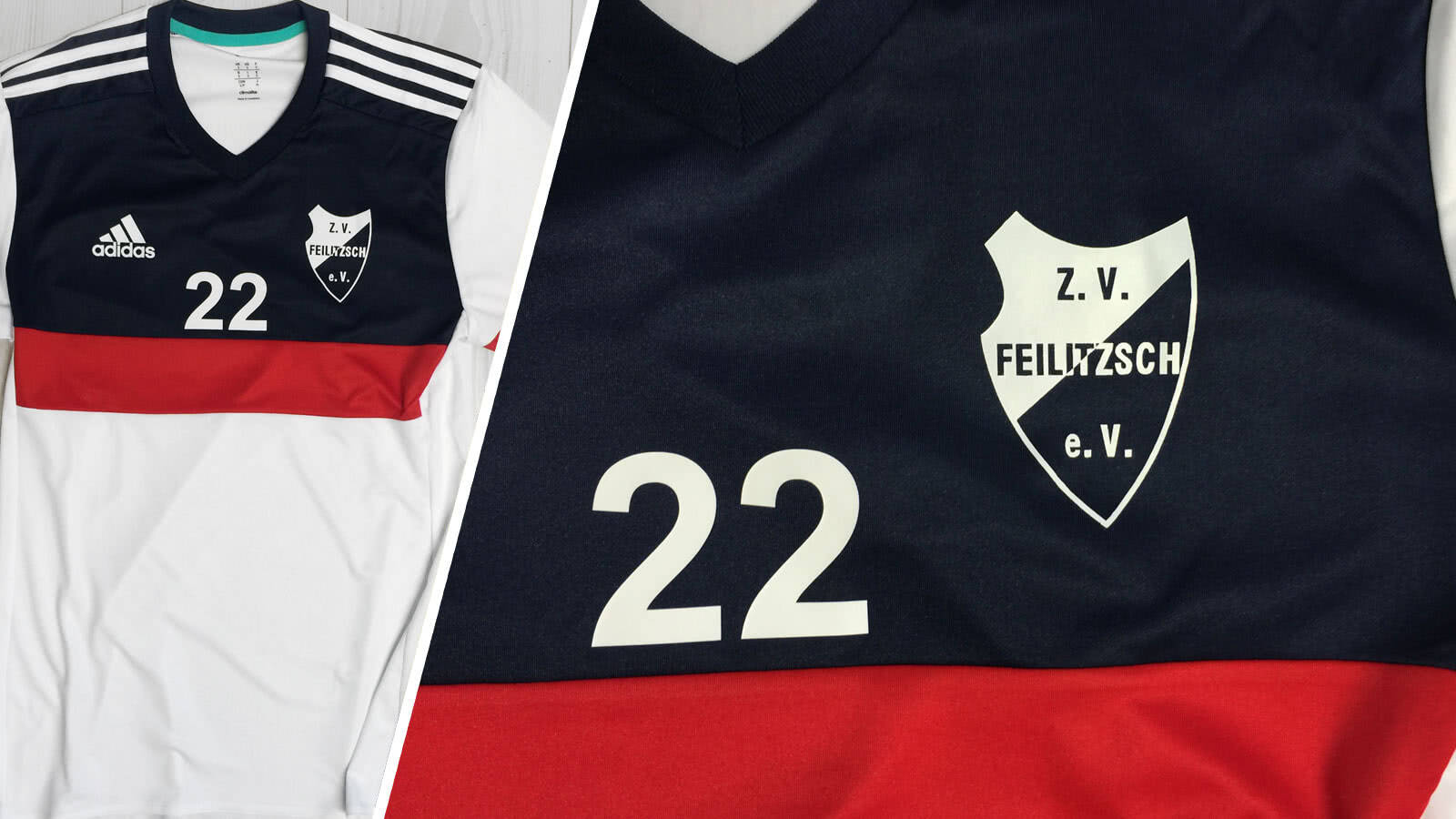 Ein Trikot als Training Jersey beim ZV Feilitsch