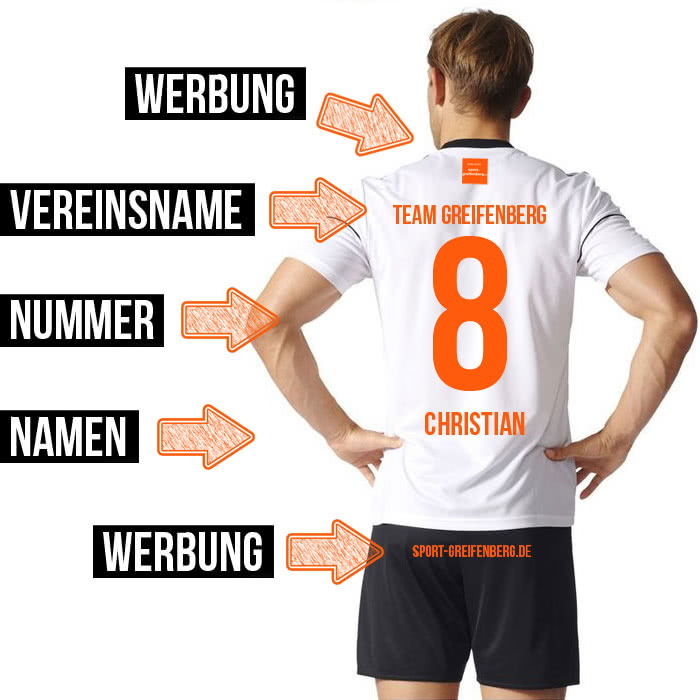 ▷ TOP Trikotdruck in Bundesliga QualitätTextildruck SetTeamsport Druck 
