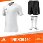 Der Deutschland Trikotsatz mit Adidas Trikots wie der DFB