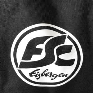 Das FSC Eisbergen Logo als Druck auf der Trikottasche