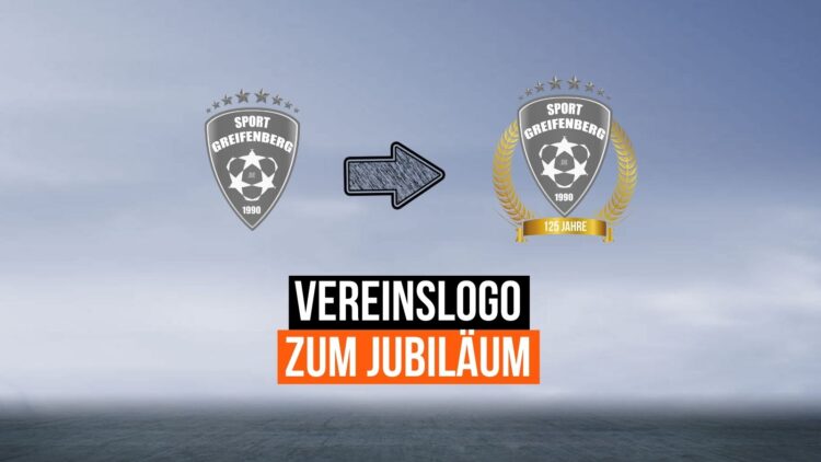 Ein Vereinslogo zum Jubiläum entwerfen