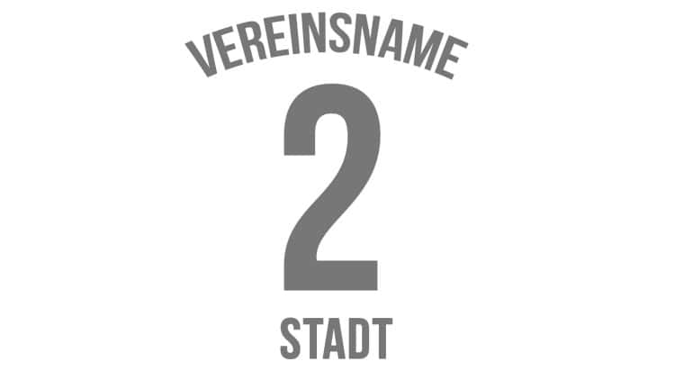 Vereinsname+Nummer+Stadt