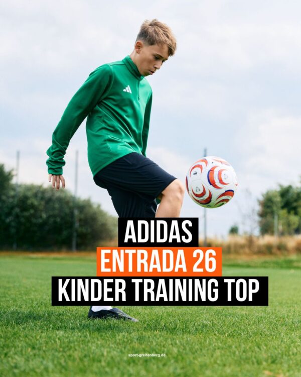 Das adidas Entrada 26 Kinder Training Top für die Kinder Teambekleidung