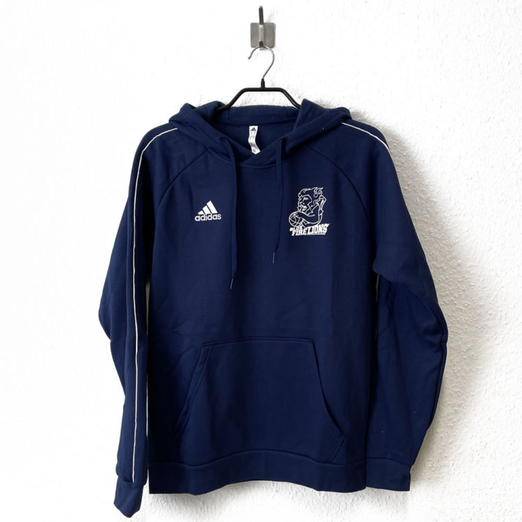 adidas Hoodie mit Vereinswappen Druck