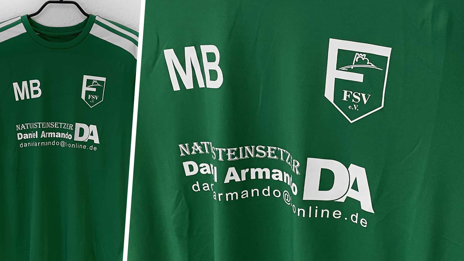 adidas Jersey mit kompletter Bedruckung