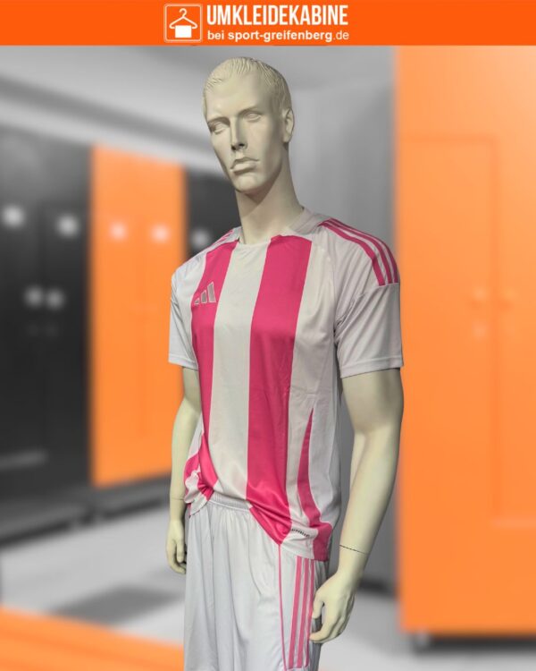 weiß pinke adidas Locker Room Trikots