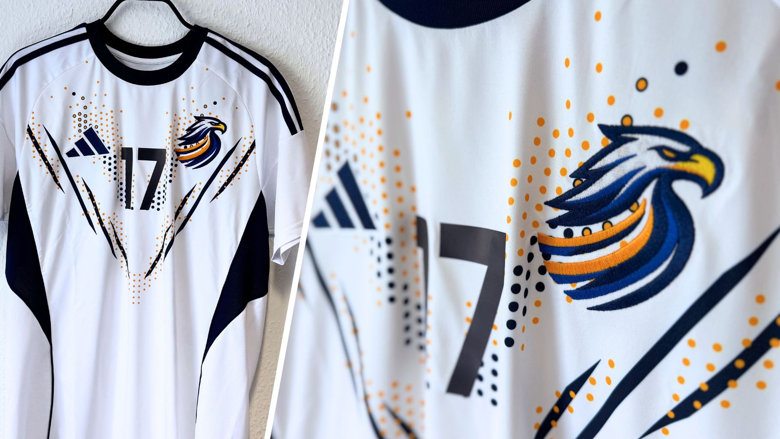 adidas Locker Room Trikots mit gesticktem Logo und Bedruckung