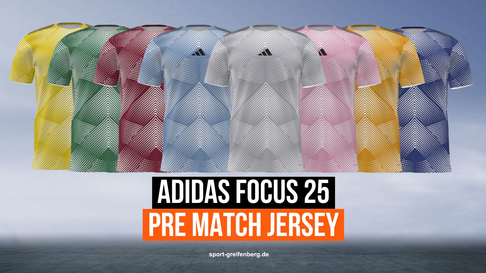 Das adidas Focus 25 Pre Match Jersey als Aufwärmshirt