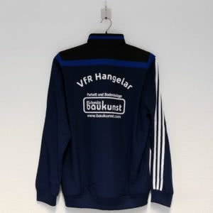 adidas Präsentationsjacke mit Vereinswappen - VfR Hangelar Rücken Bedruckung