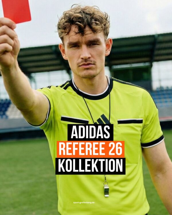 das adidas Referee 26 Jersey als Schiedsrichter Trikot für die Jahre 2026 bis 2030