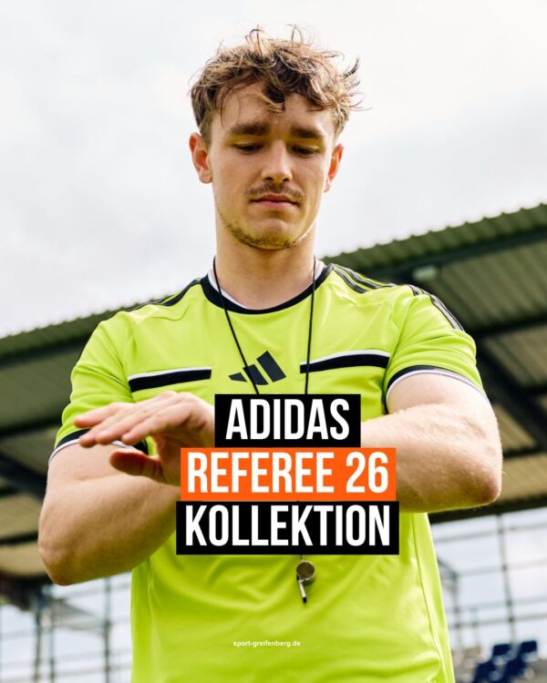 adidas Referee 26 Schiedsrichter Trikot Kollektion für die Bundesliga 2026/2027