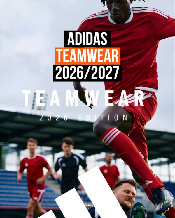 Der adidas Teamwear 2026-2027 Katalog als für den Teamsport