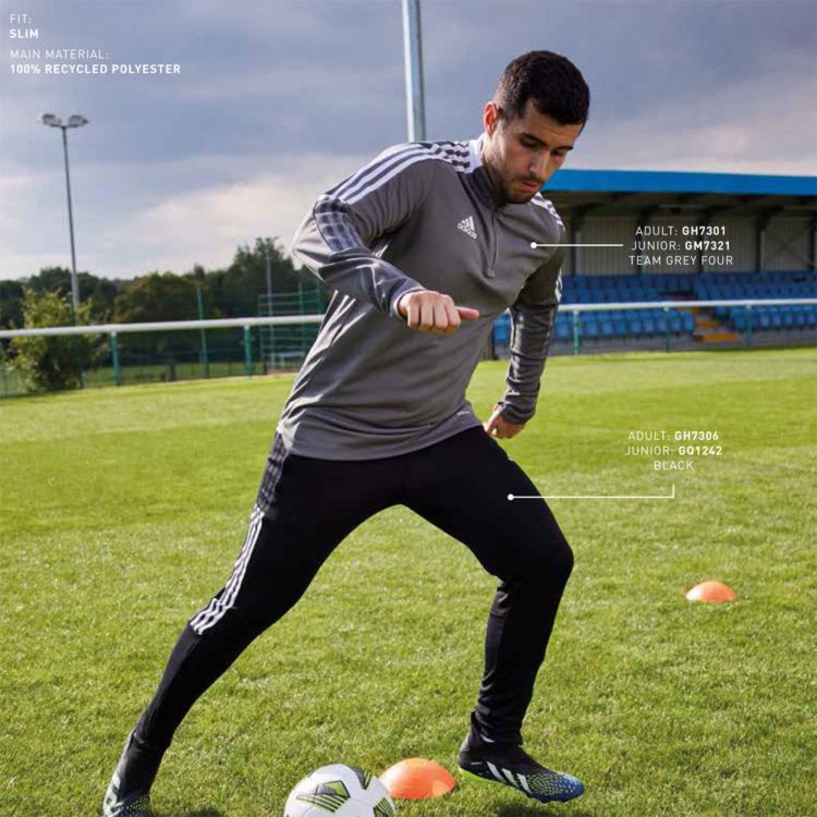 Der adidas Tiro 21 Trainingsanzug für Mannschaften und Vereine