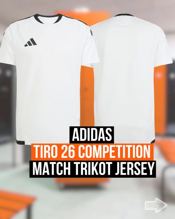 adidas Tiro 26 Competition Match Jersey für Trikotsätze 2026/2027