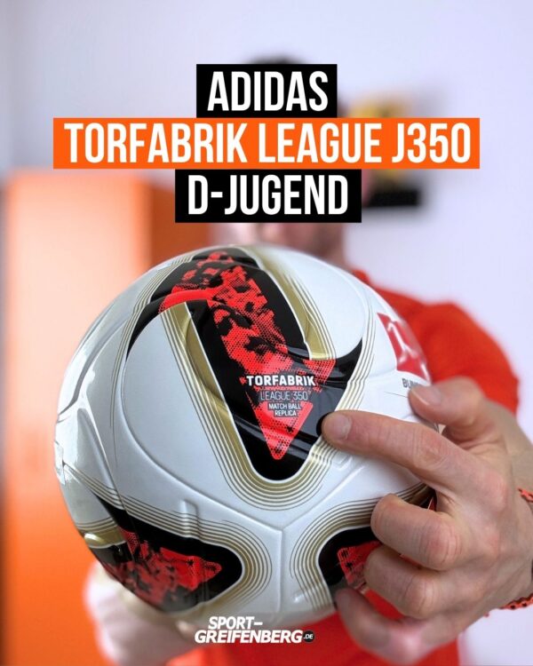 der adidas Torfabrik League Junior 350 2026-27 Bundesliga für die D-Jugend