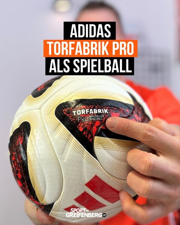 Der adidas Torfabrik Pro 2026-27 Bundesliga Spielball