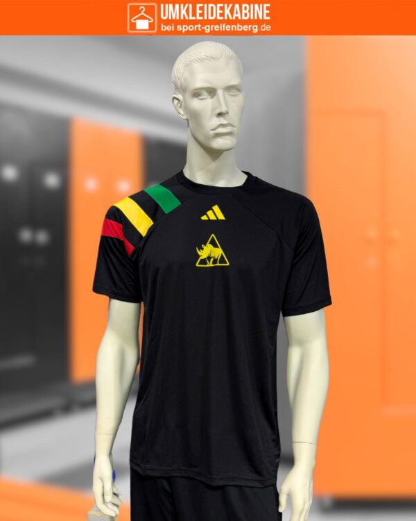 adidas Trikots mit Logoaufdruck in der Nummer – Druck in Gelb