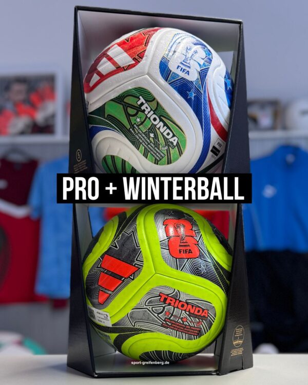 Der adidas WM Spielball und Winterball in der Pro Version