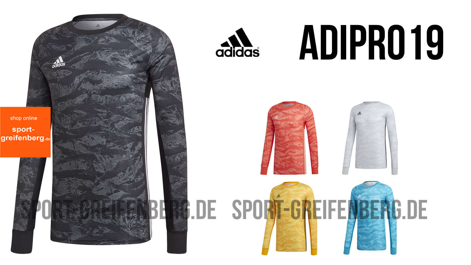 das adidas adipro 18 GK Jersey als Torwart Trikot