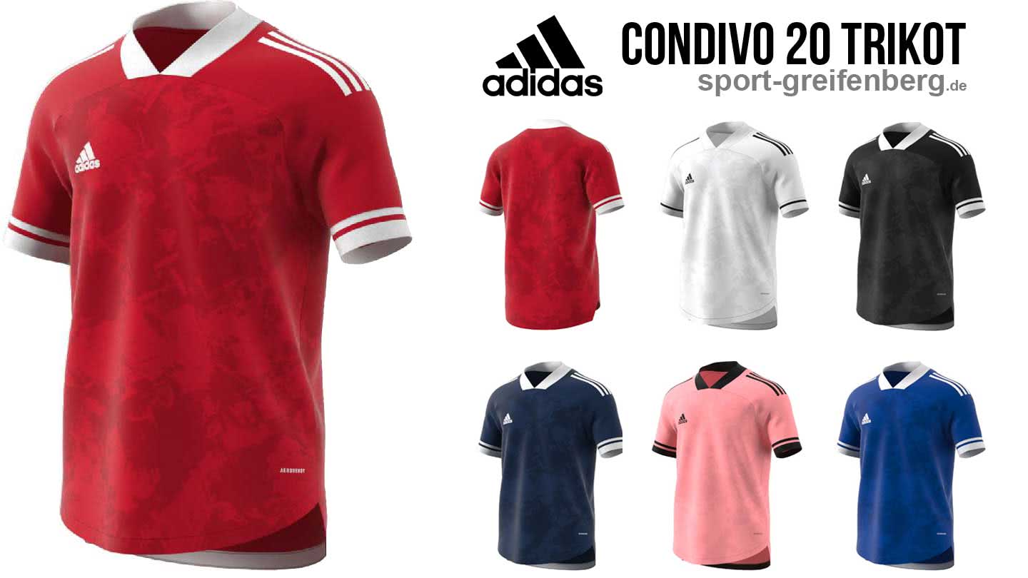 das adidas Condivo 20 Jersey für die Trikotsätze aus dem Profi Fußball