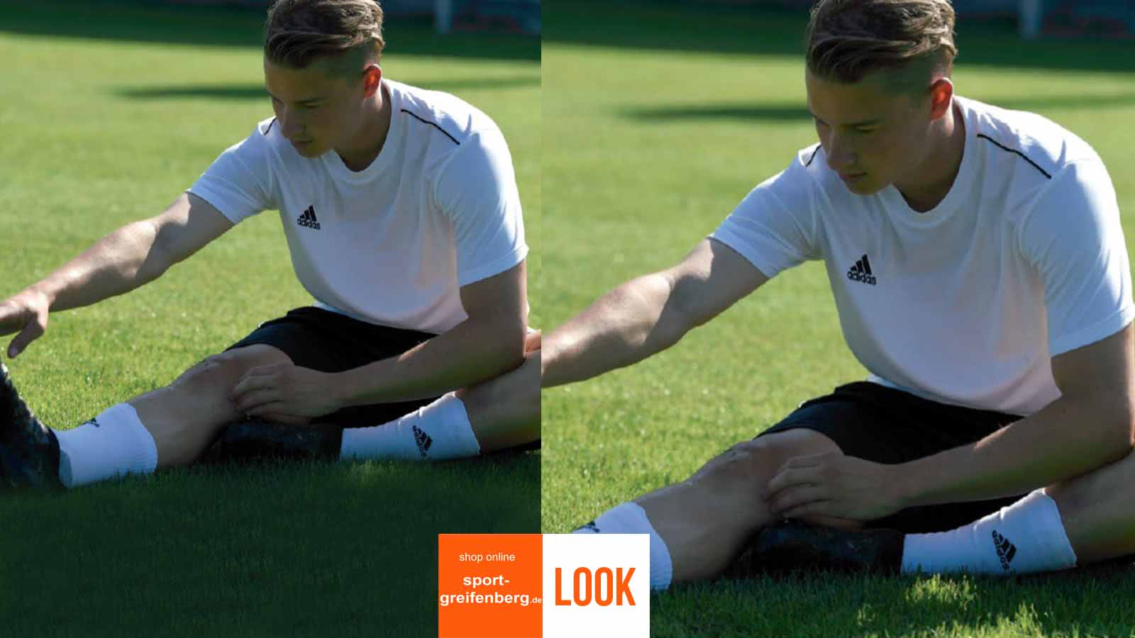 das adidas Core Shirt Training Set mit Shirt und Short