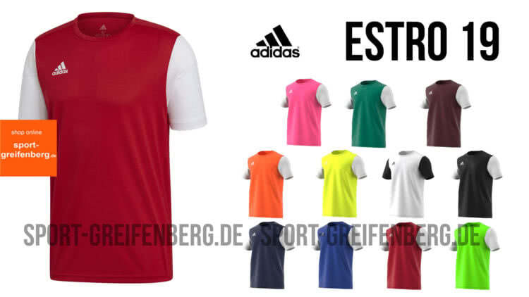 Das adidas Estro 19 Jersey / Trikot für die Saison 2019/2020