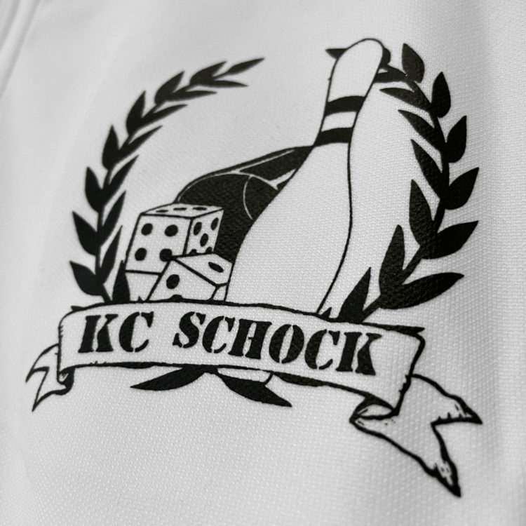 das KC Schock Logo für die adidas Trainingsjacken