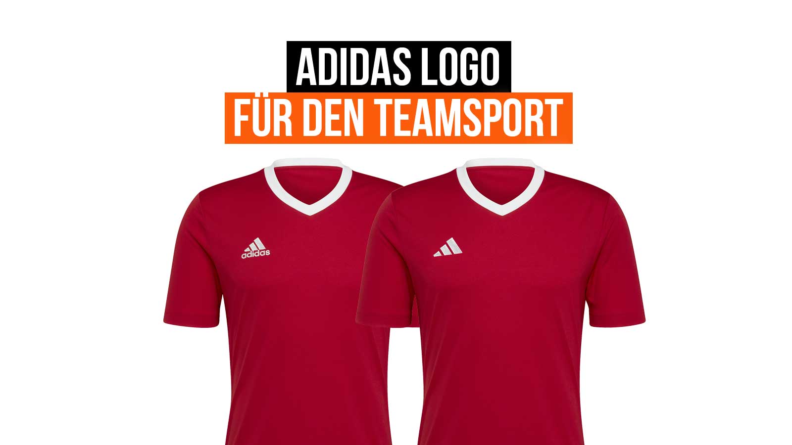 Das neue adidas Logo für alle Teamsport Sportartikel