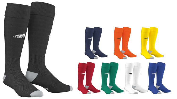 Die Adidas Milano Socke 16 als Stutzenstrumpf in allen Farben