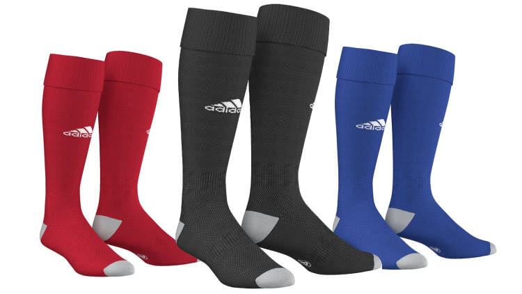 Die Adidas Milano 16 Socke als Strumpfstutzen