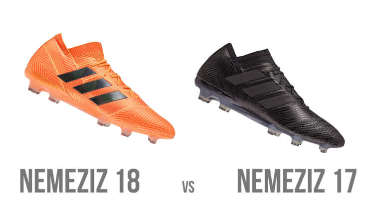 Der adidas Nemeziz 18 und adidas Nemeziz 17 Vergleich