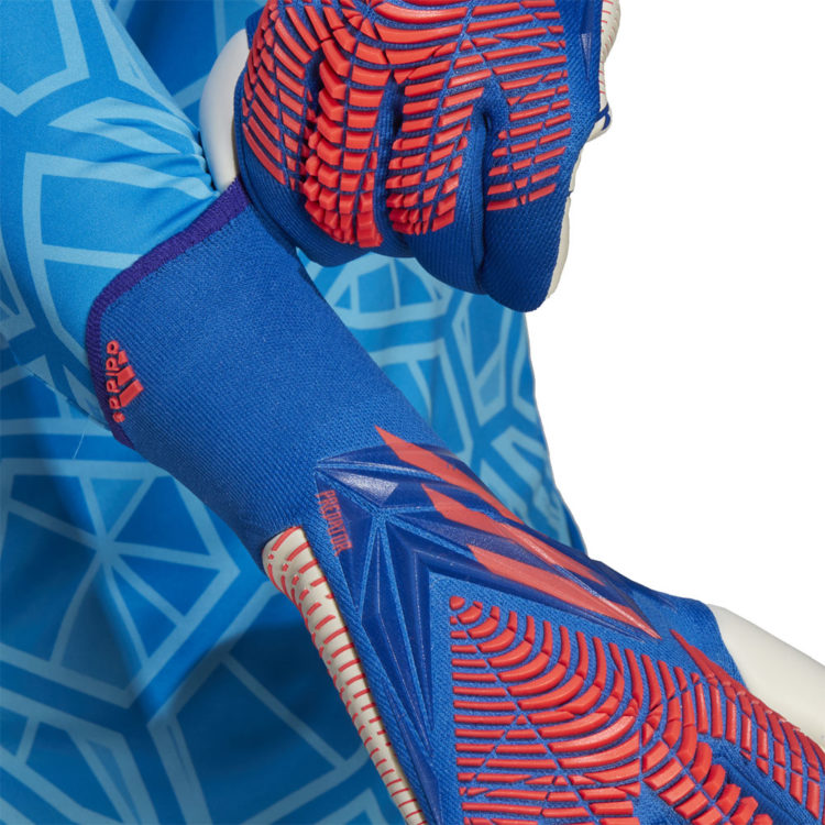 Die Bandage der adidas Predator Pro, Fingersave und Hybrid
