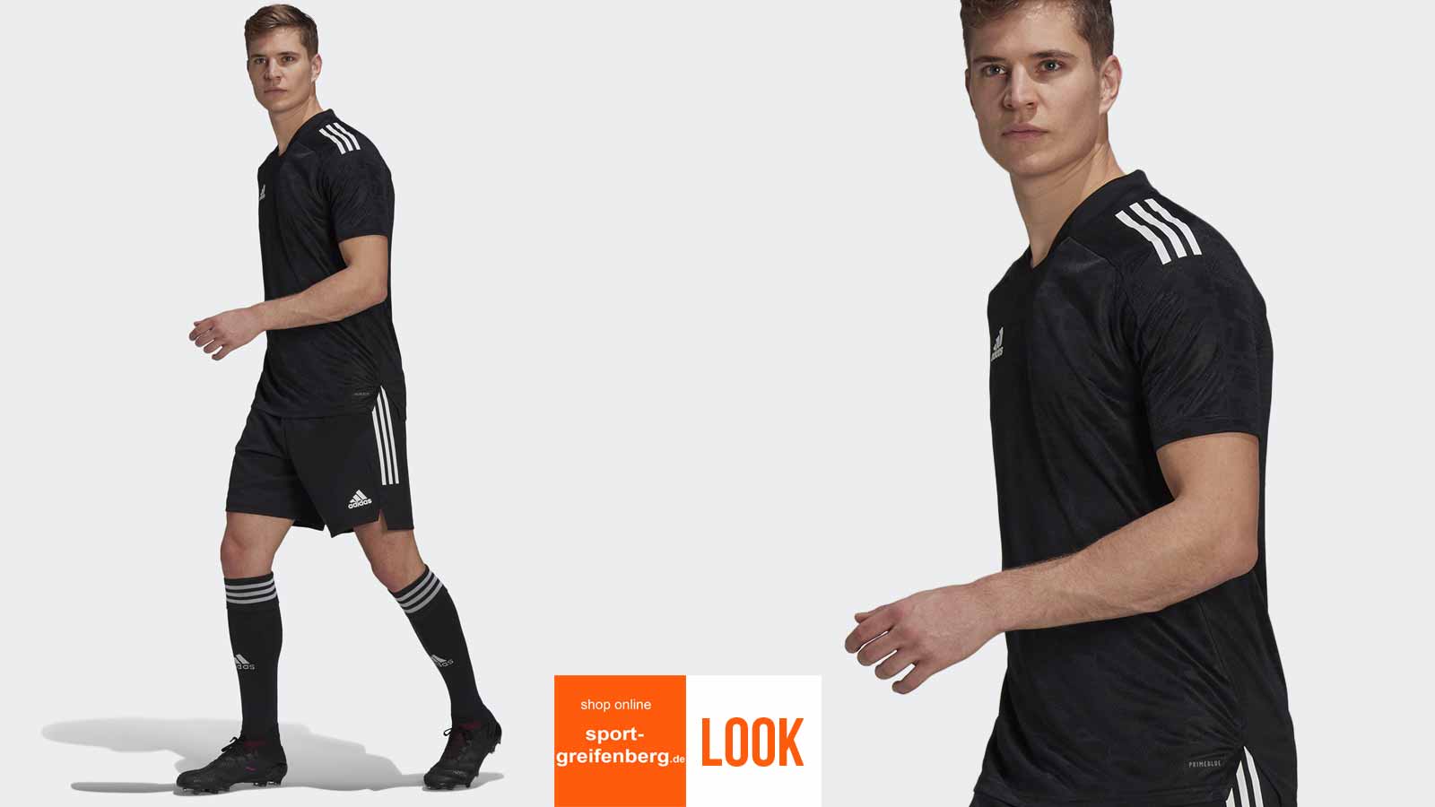 Das adidas Profi Trikot Set Condivo mit Trikots Shorts und Stutzen