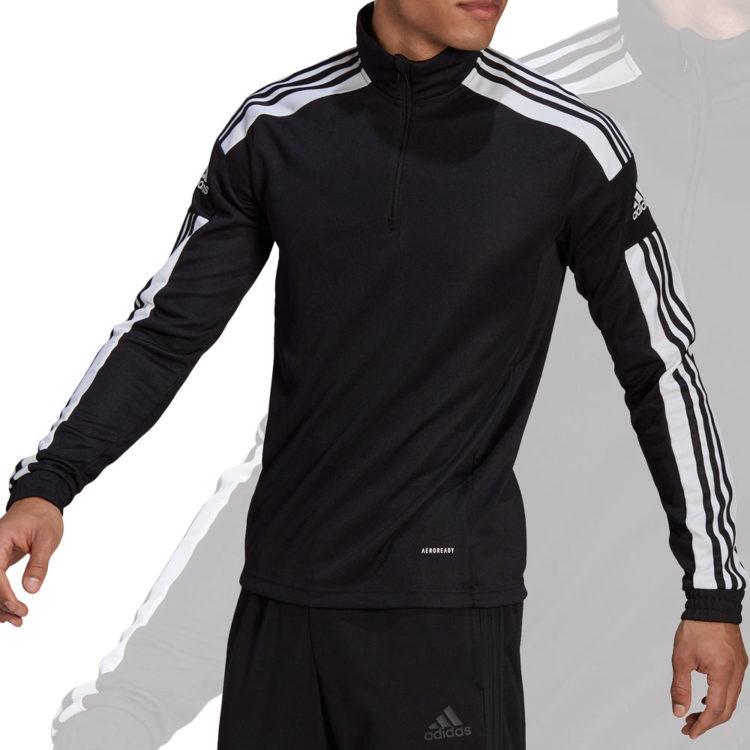 Das adidas Squadra 21 Training Top black/white (schwarz) als Trainingsbekleidung