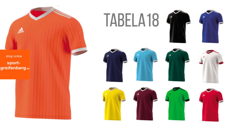 Das Adidas Tabela 16 Trikot und Jersey aus dem Fußball Katalog