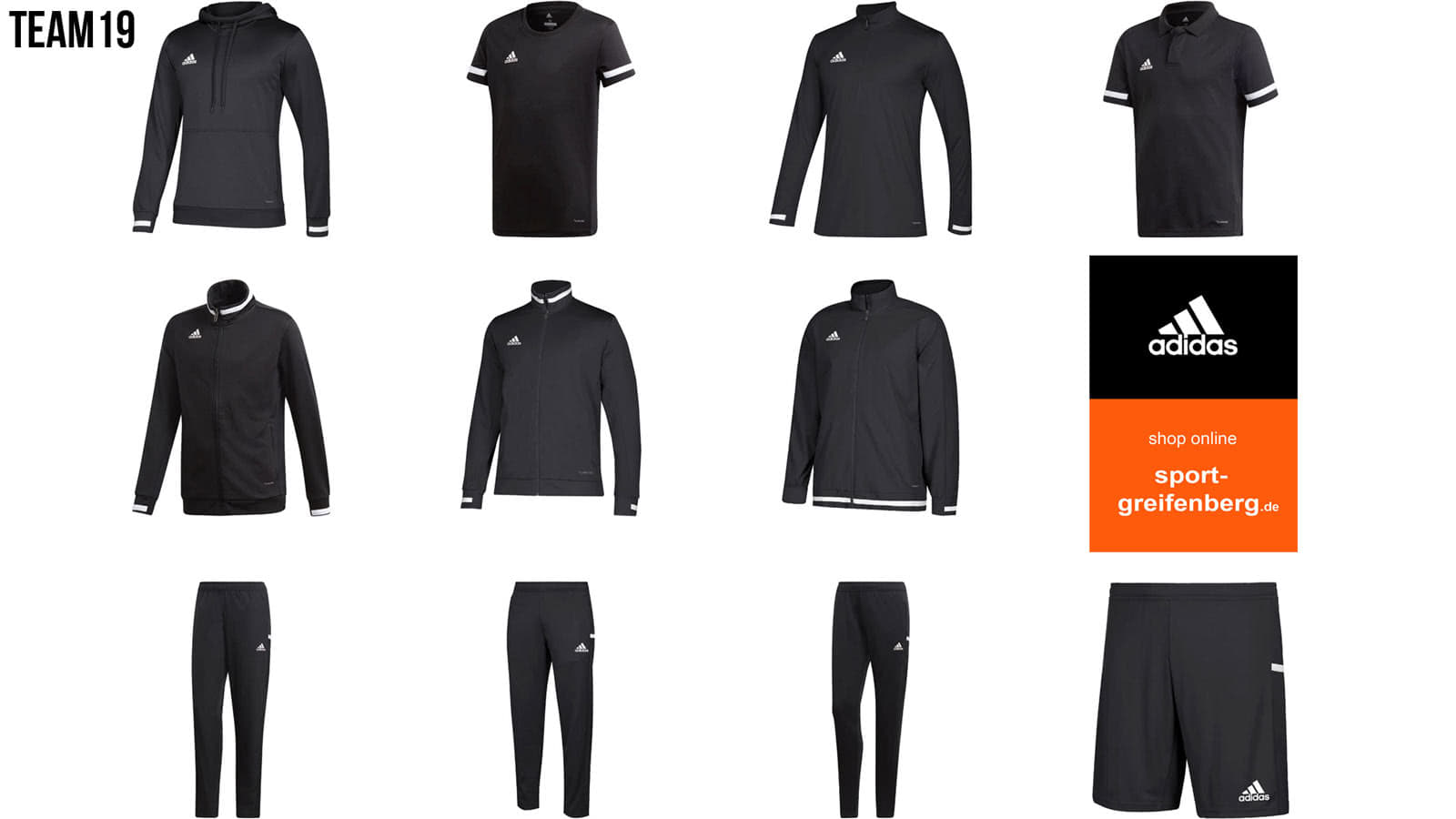 alle adidas Team 19 Artikel aus dem Teamsport Katalog