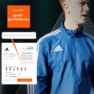 Mit der Angebotsanfrage die Adidas Anpfiff Flyer Artikel noch günstiger bestellen