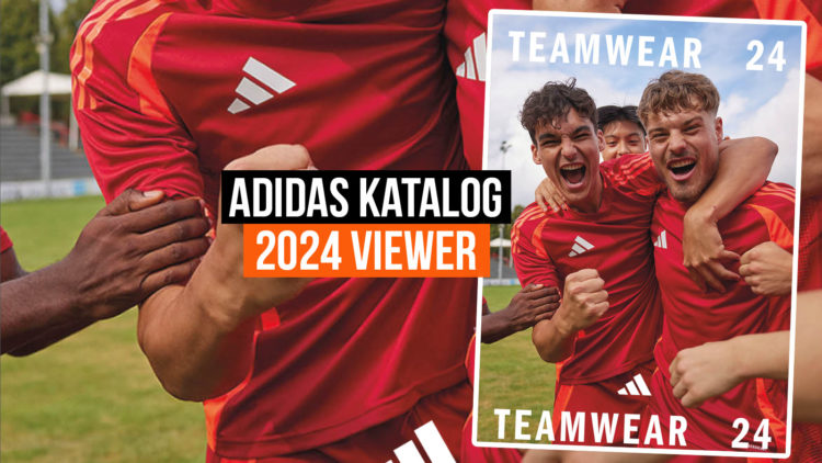 der adidas Teamwear 24 Katalog für 2024/2025 mit der kompletten Sportbekleidung