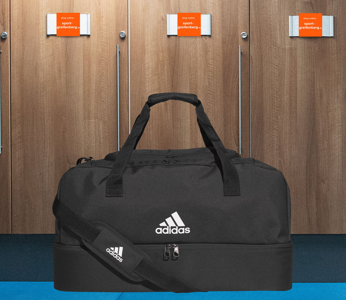 die adidas Tiro 19 Teambag mit Bodenfach Sporttasche