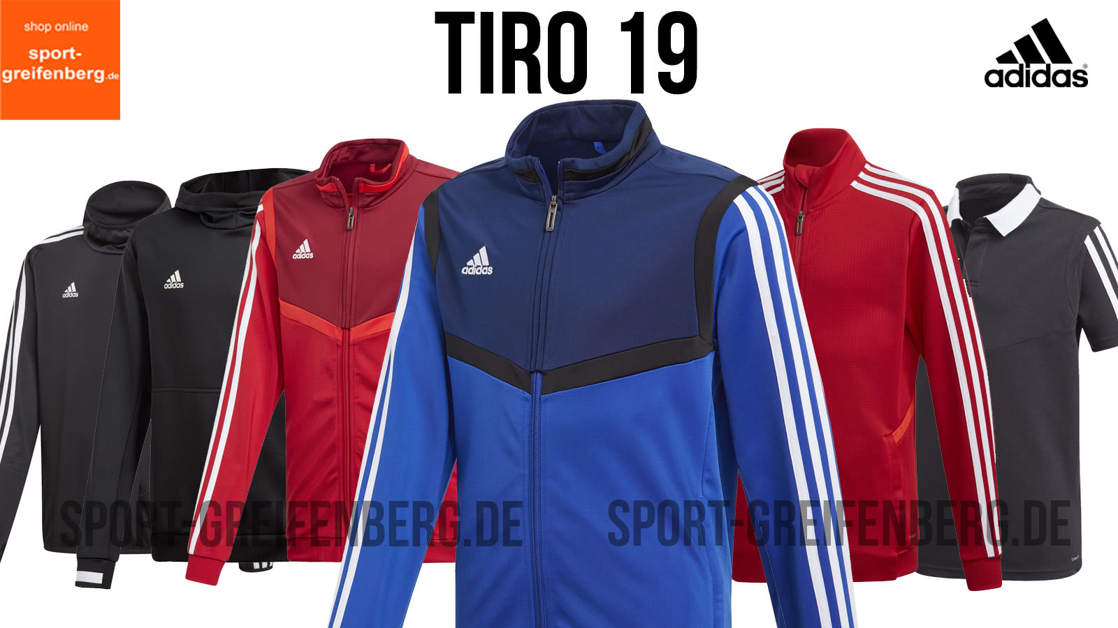 die adidas Tiro 19 Linie aus dem Fußball Katalog