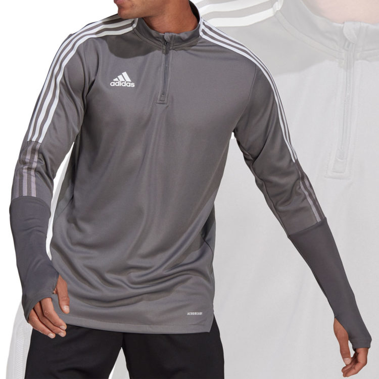 das adidas Tiro 21 Training Top in grey (grau)