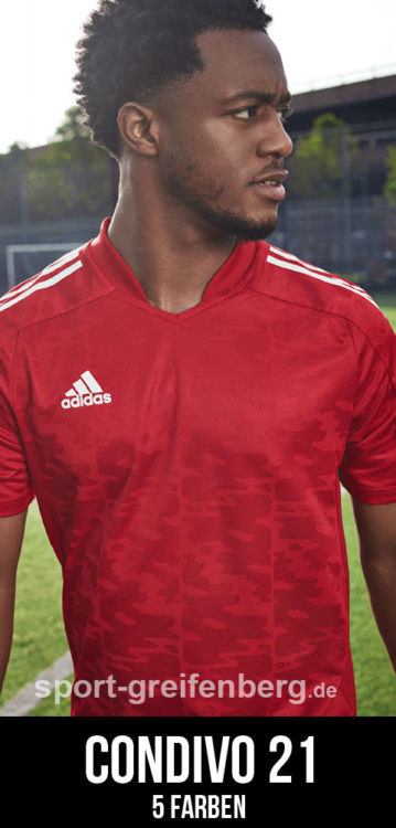 Das adidas Condivo 21 Jersey als eines der adidas Trikots 2021/2022