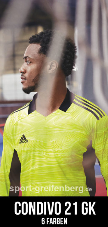 das adidas Condivo 21 GK Jersey als Torwarttrikot für 2021/2022