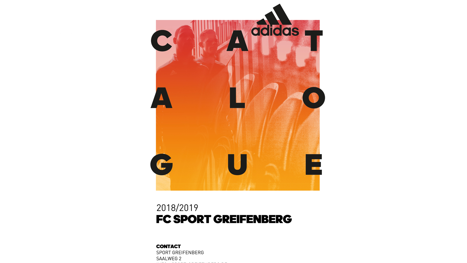 der eigene adidas Club Katalog für Sportartikel
